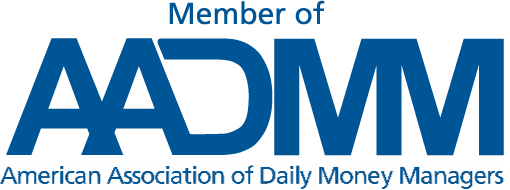 Member of AADMM American Association of Daily Money Managers